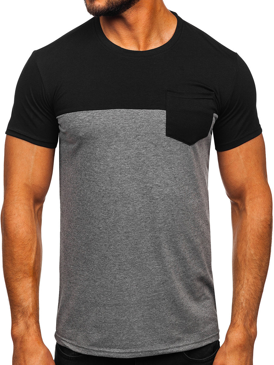  Men's Black T-shirt  