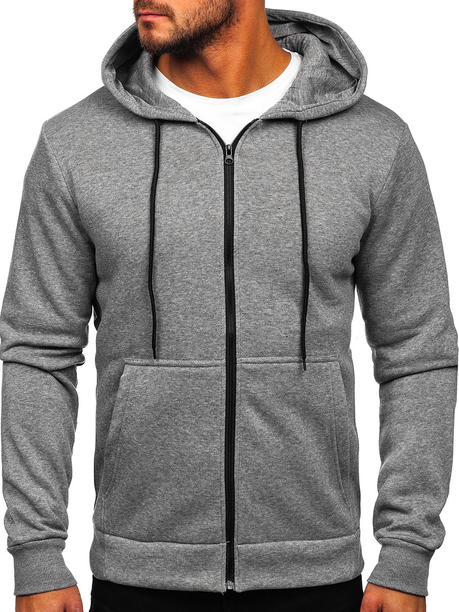 Men's Grey's Zipped Hoodie 