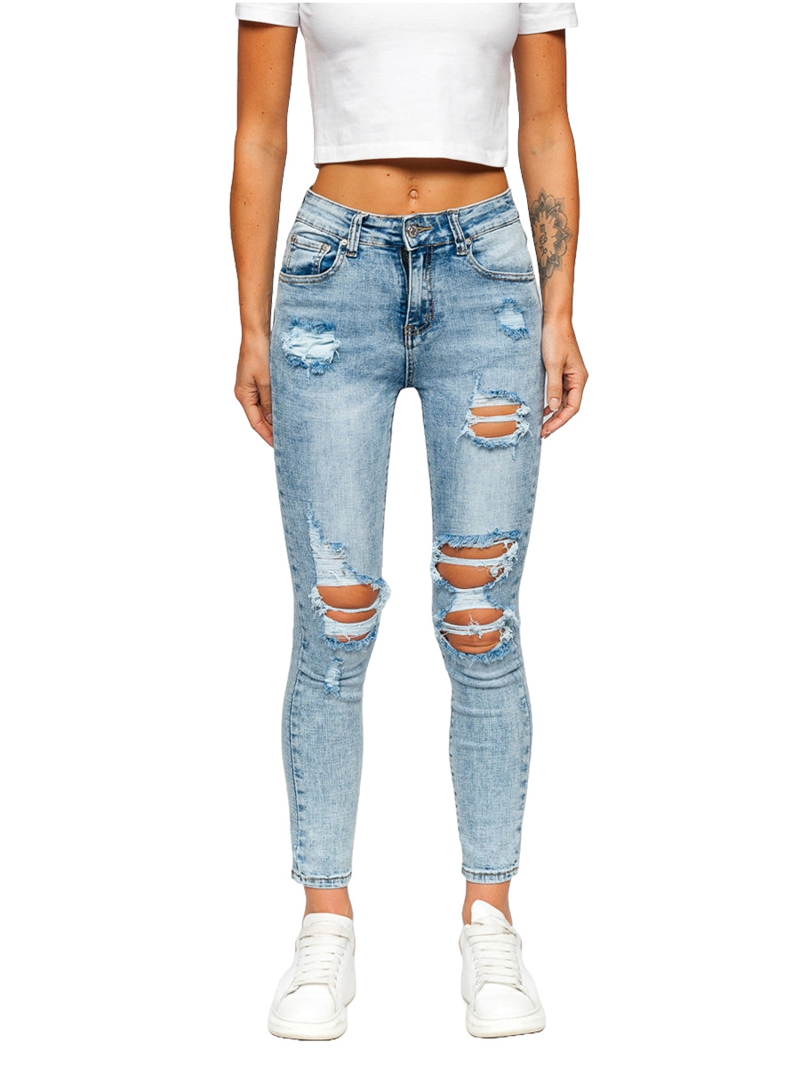 Women's Fashion Jeans Blue