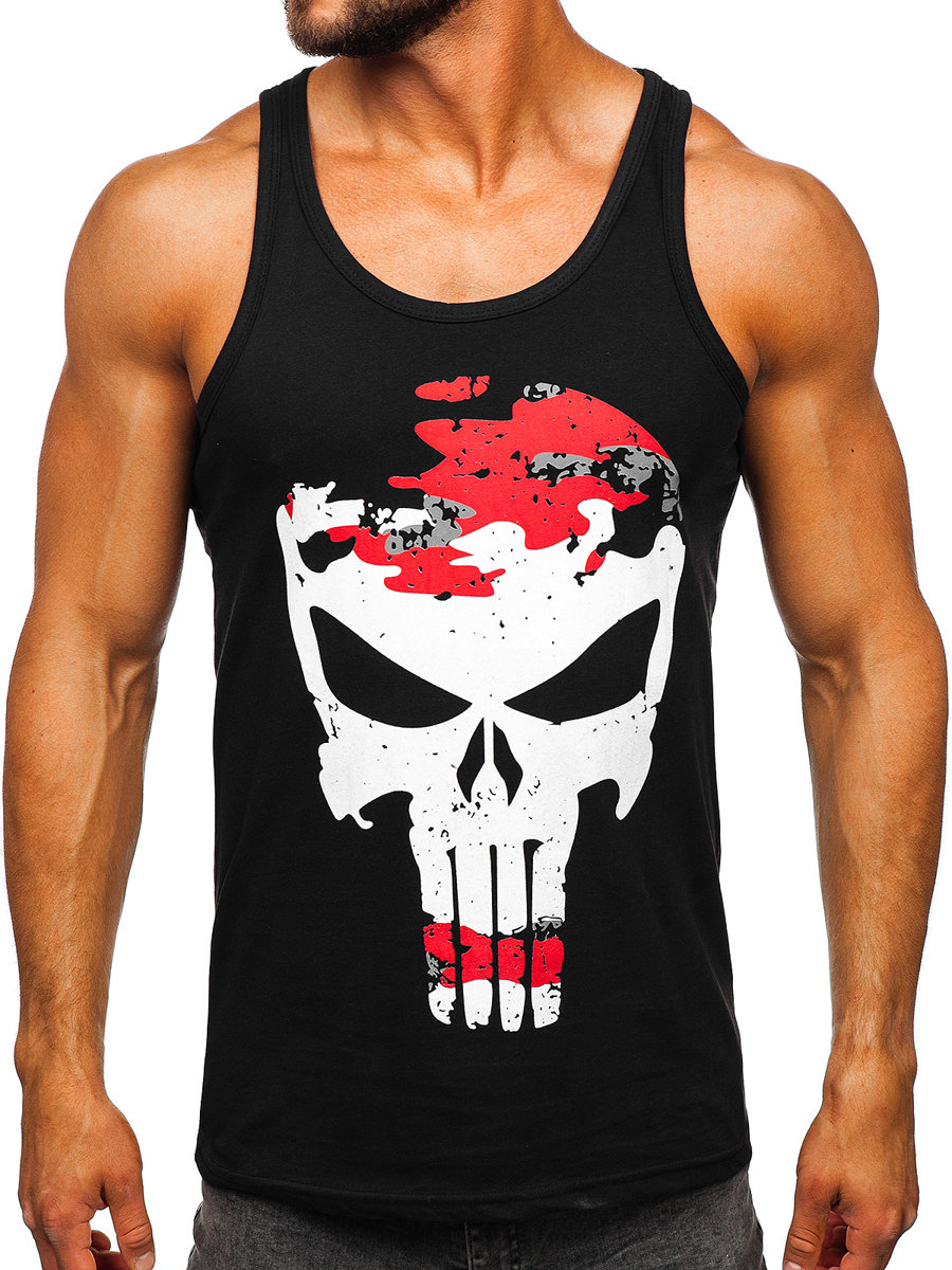  Men's Printed Tank Top
