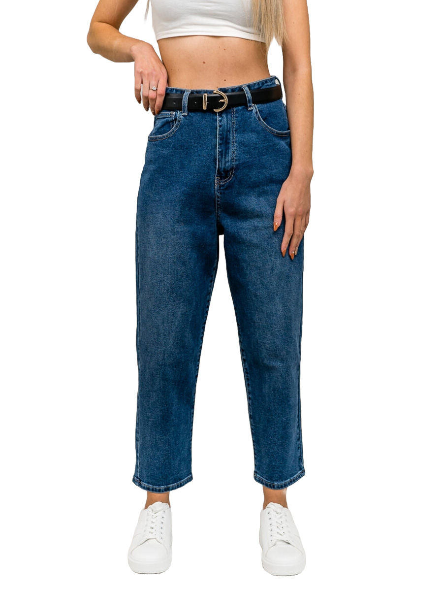 Women's Jeans Slouchy Navy Blue