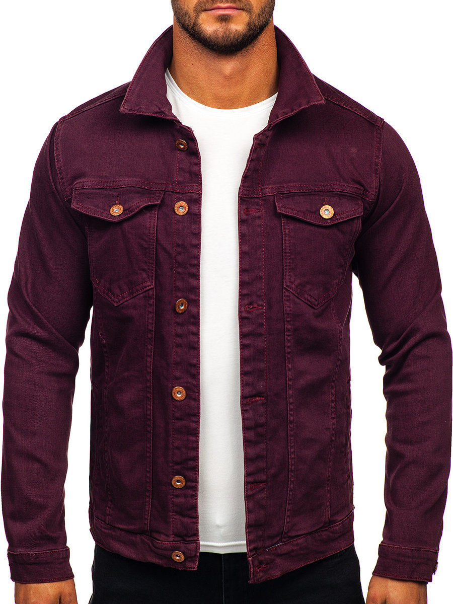 Men's Plain Denim Jacket 