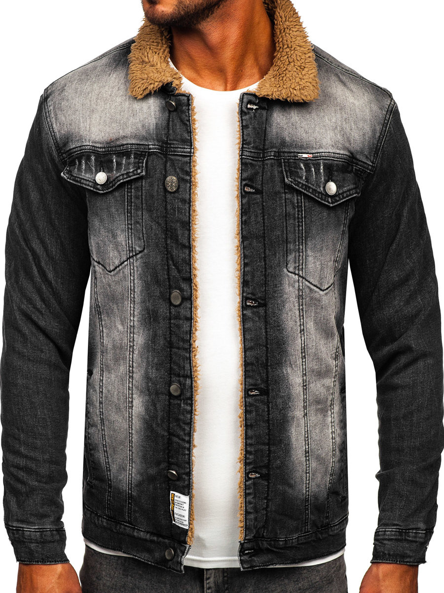 Men's Warm Denim Jacket