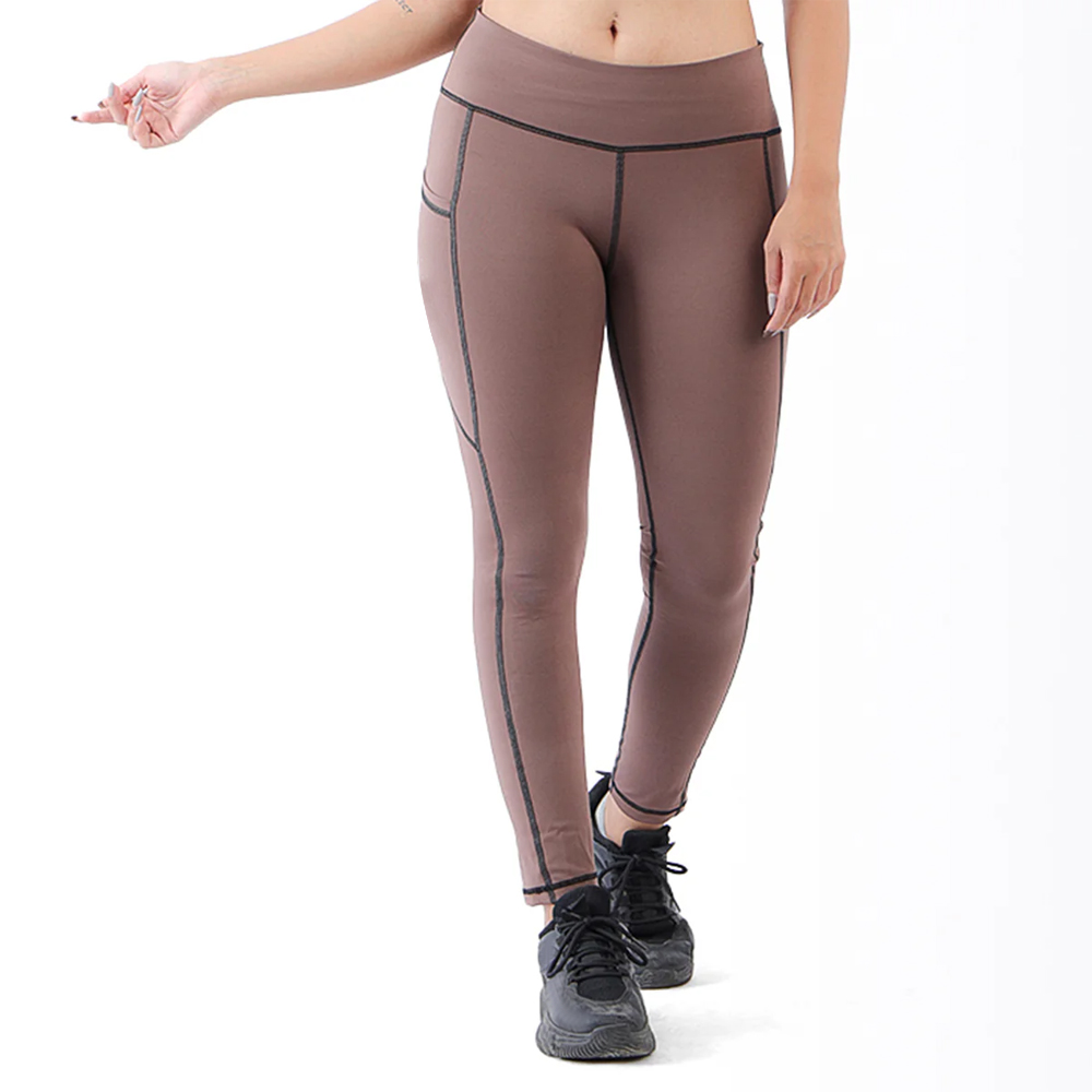 Enhance Brown Sports Legging