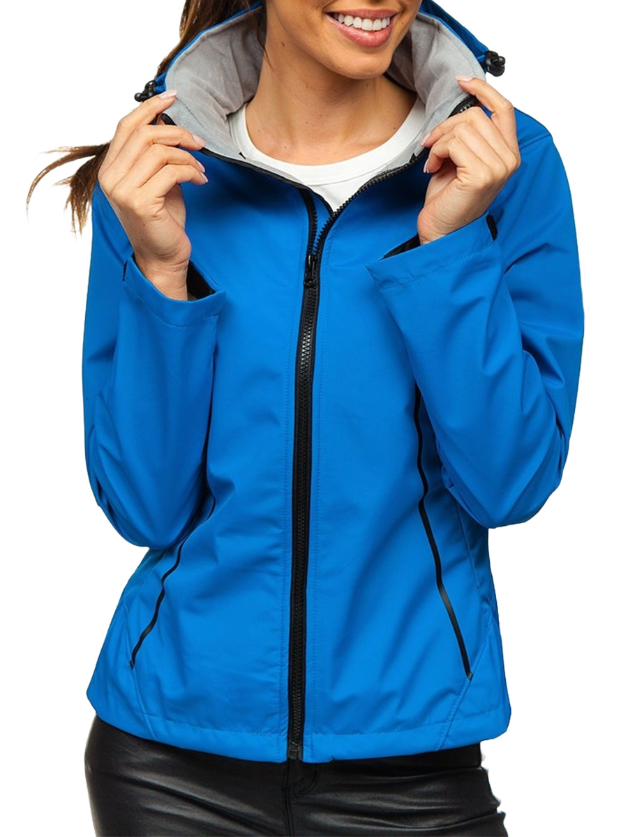 Women's Lightweight Softshell Jacket Blue