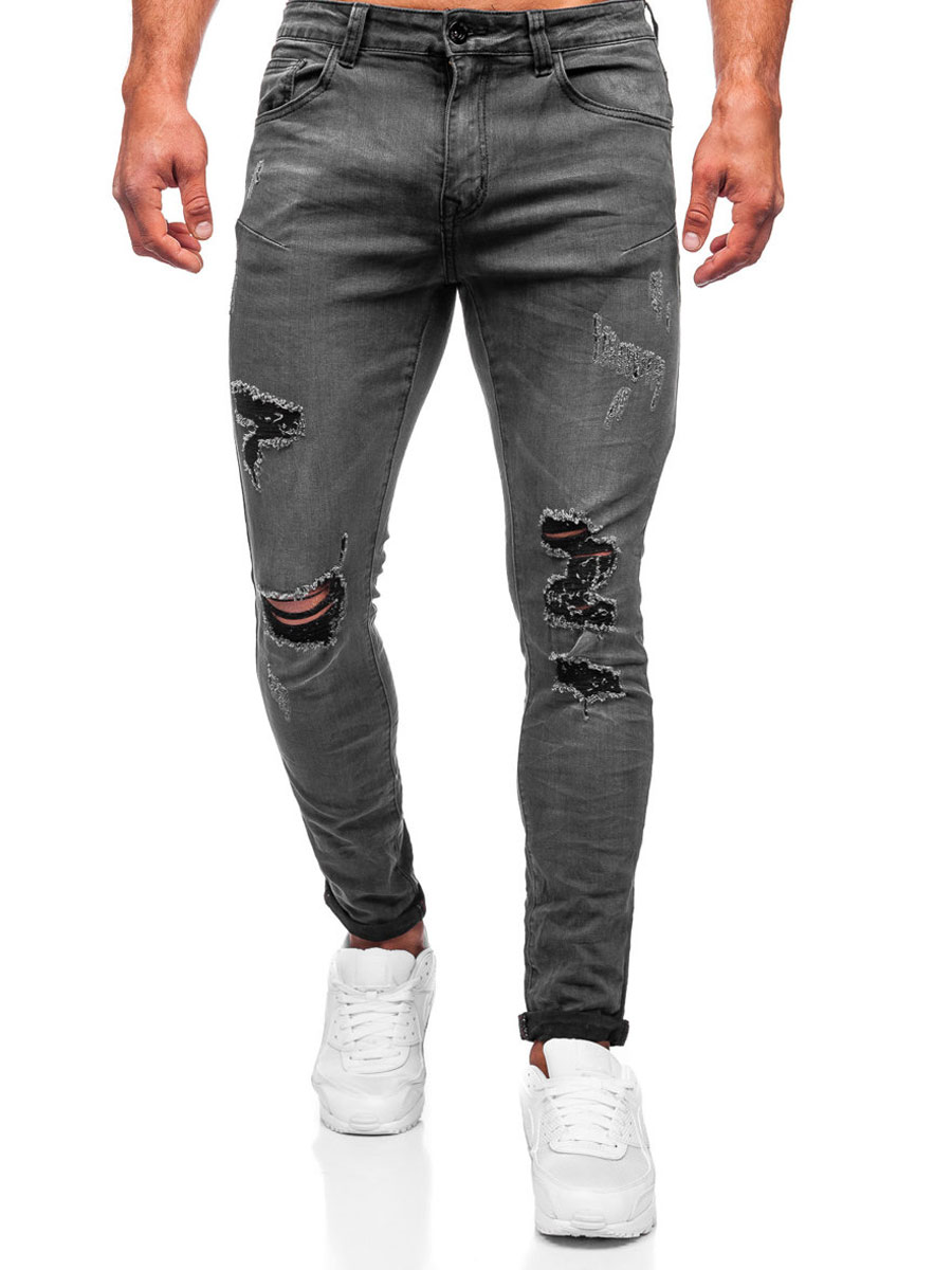Men's Jeans Slim Fit Black