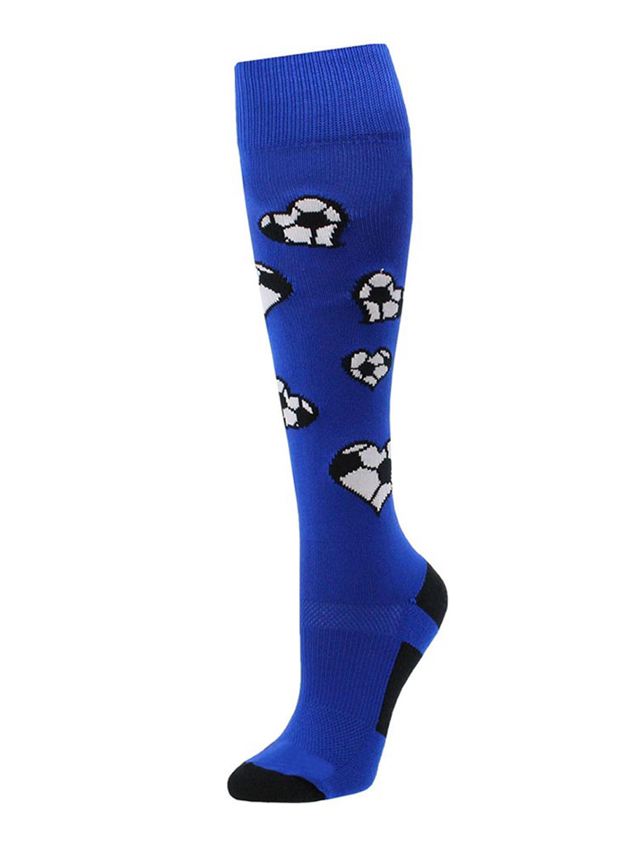 Men Soccer Socks Blue