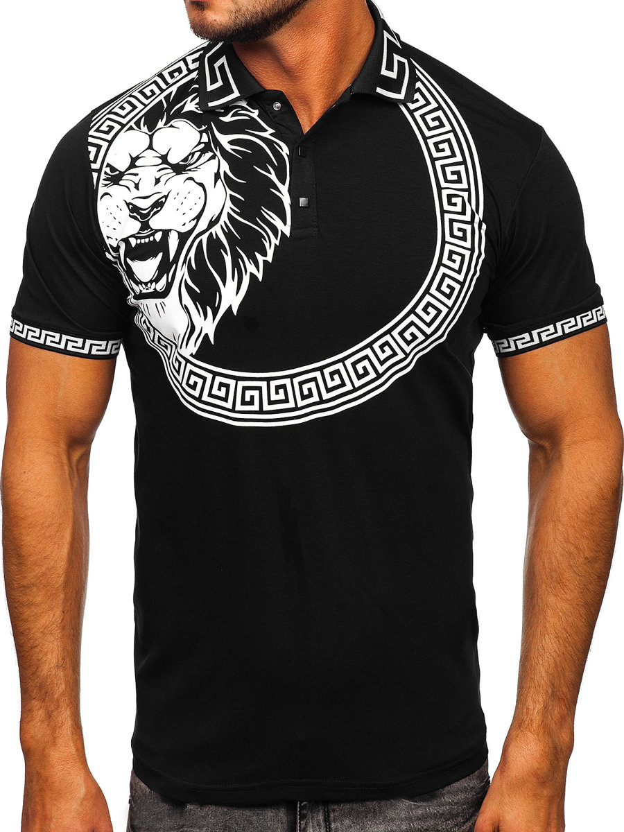 Men's Printed Polo Shirt