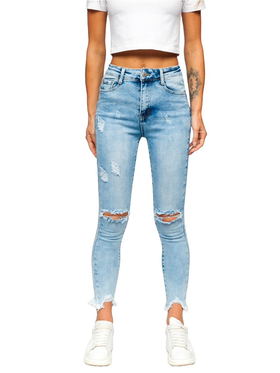 Women's Jeans Push Up Blue 