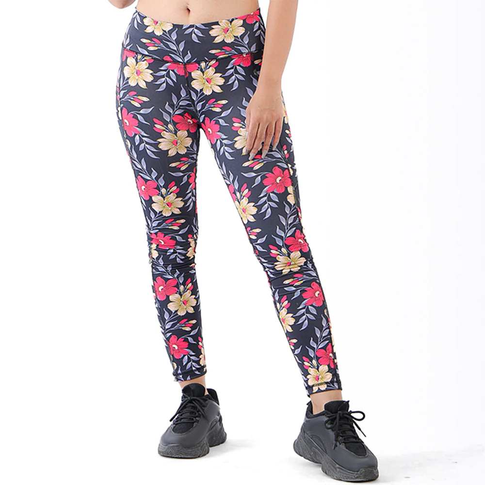 Enhance Sports Floral Legging