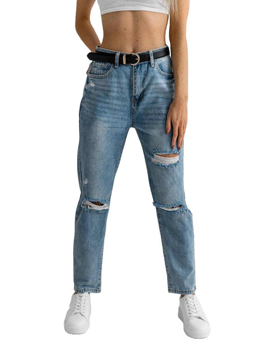 Women's Mom Fit Jeans Blue